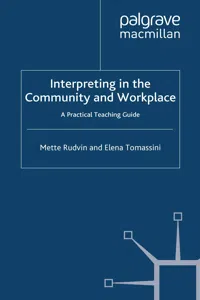 Interpreting in the Community and Workplace_cover