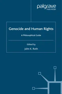 Genocide and Human Rights_cover