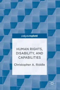 Human Rights, Disability, and Capabilities_cover