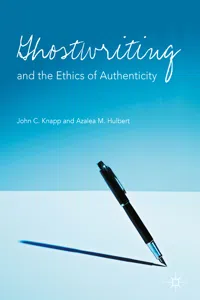 Ghostwriting and the Ethics of Authenticity_cover