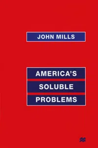 America's Soluble Problems_cover