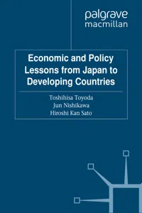 Economic and Policy Lessons from Japan to Developing Countries_cover