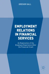 Employment Relations in Financial Services_cover