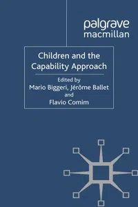 Children and the Capability Approach_cover