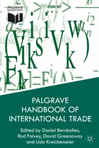 Palgrave Handbook of International Trade_cover