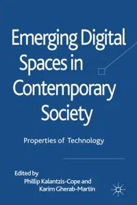 Emerging Digital Spaces in Contemporary Society_cover