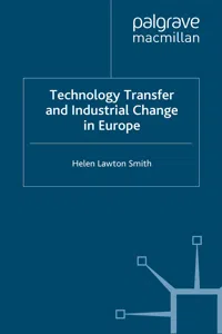 Technology Transfer and Industrial Change in Europe_cover