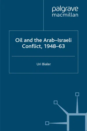 Oil and the Arab-Israeli Conflict, 1948-1963