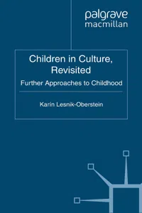 Children in Culture, Revisited_cover