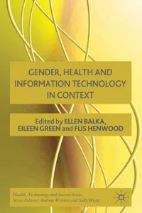 Gender, Health and Information Technology in Context_cover