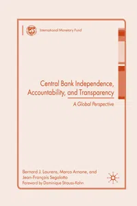 Central Bank Independence, Accountability, and Transparency_cover