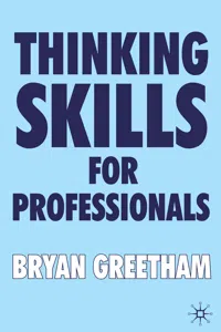 Thinking Skills for Professionals_cover