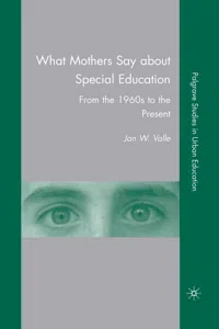 What Mothers Say about Special Education_cover