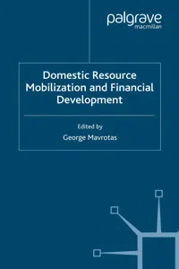 Domestic Resource Mobilization and Financial Development_cover