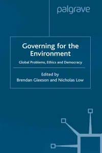 Govering for the Environment_cover