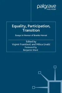 Equality, Participation, Transition_cover