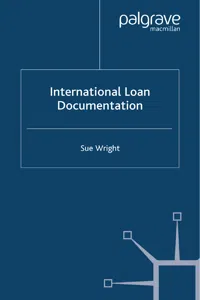 International Loan Documentation_cover