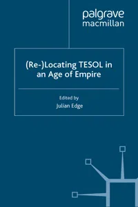 (Re-)Locating TESOL in an Age of Empire_cover