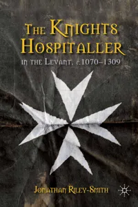 The Knights Hospitaller in the Levant, c.1070-1309_cover