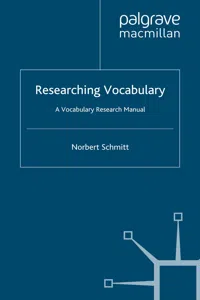 Researching Vocabulary_cover