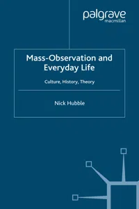 Mass Observation and Everyday Life_cover