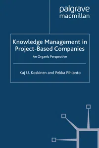 Knowledge Management in Project-Based Companies_cover