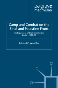 Camp and Combat on the Sinai and Palestine Front_cover