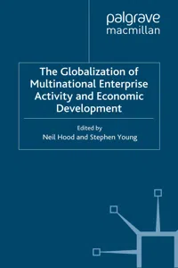 The Globalization of Multinational Enterprise Activity and Economic Development_cover