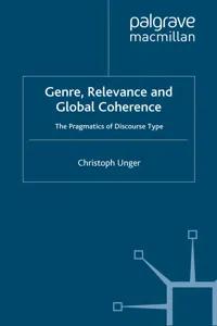 Genre, Relevance and Global Coherence_cover