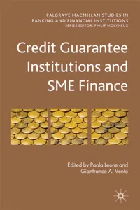 Credit Guarantee Institutions and SME Finance_cover