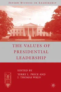 The Values of Presidential Leadership_cover