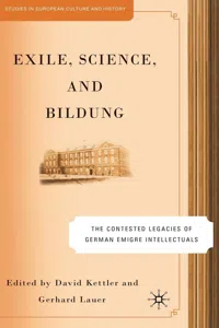 Exile, Science and Bildung_cover