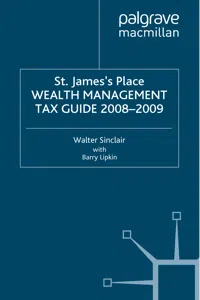 St James's Place Tax Guide 2008-2009_cover