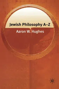 Jewish Philosophy A-Z_cover