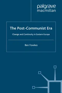 The Post-Communist Era_cover