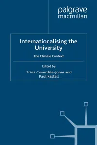 Internationalising the University_cover