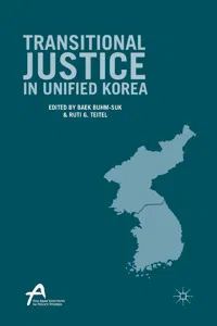 Transitional Justice in Unified Korea_cover