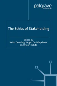 The Ethics of Stakeholding_cover