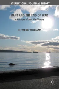 Kant and the End of War_cover