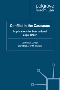 Conflict in the Caucasus_cover