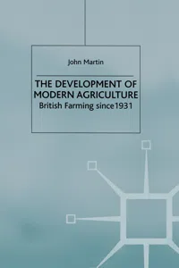 The Development of Modern Agriculture_cover