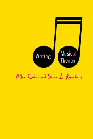 Writing Musical Theater