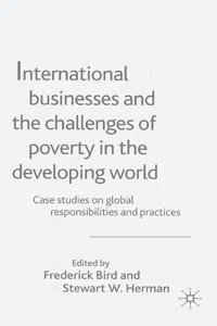 International Businesses and the Challenges of Poverty in the Developing World_cover