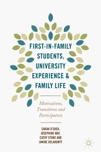 First-in-Family Students, University Experience and Family Life_cover