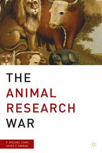 The Animal Research War_cover