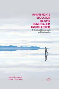 Human Rights Education Beyond Universalism and Relativism_cover