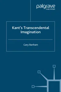 Kant's Transcendental Imagination_cover