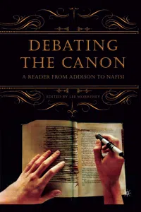 Debating the Canon_cover