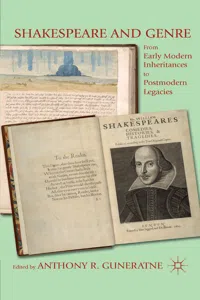 Shakespeare and Genre_cover