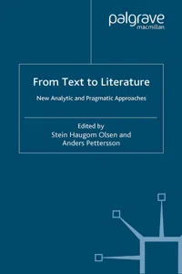 From Text to Literature_cover